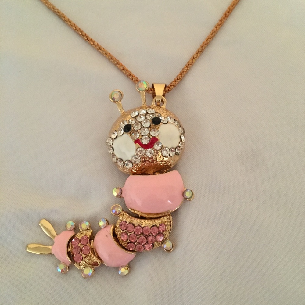 Centipede Pendant Necklace